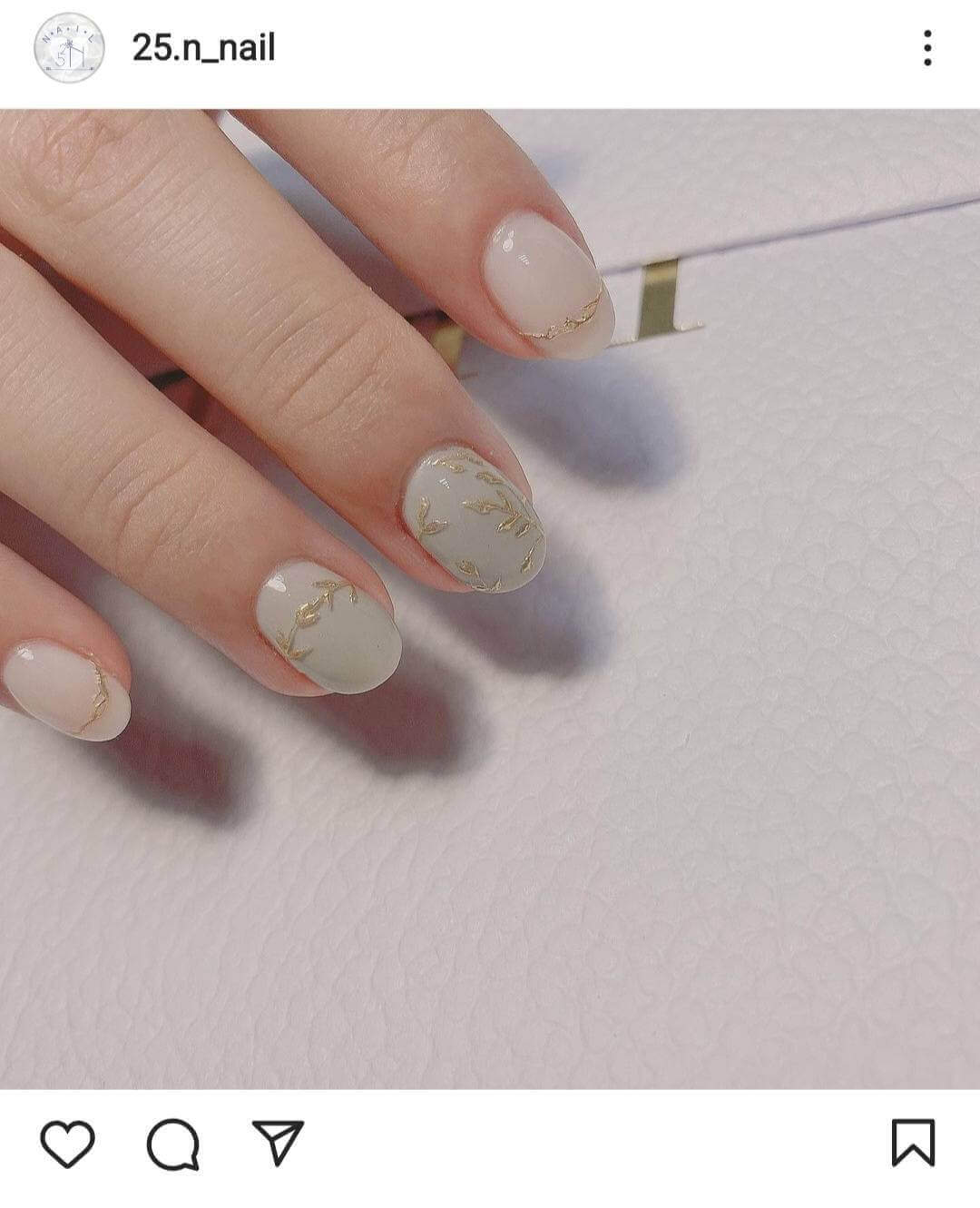 過年美甲:金枝玉葉 過年美甲:金枝玉葉