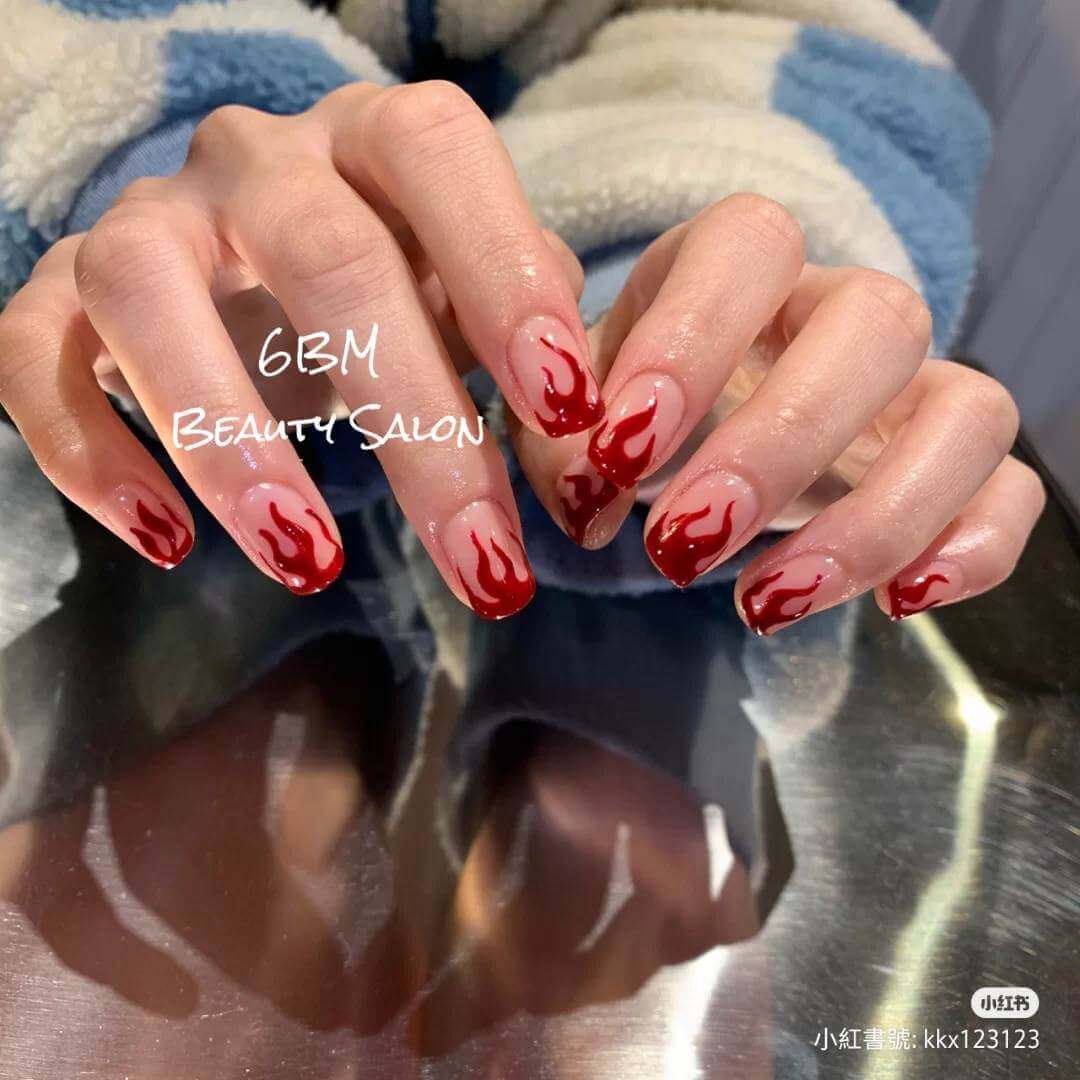 過年美甲:紅紅火火款 過年美甲:紅紅火火款