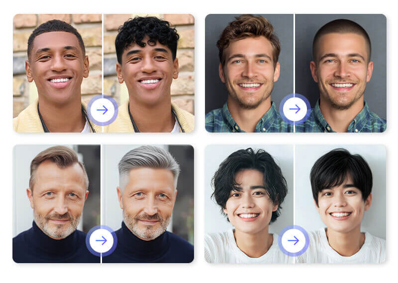 Tendance coiffure homme 2025 : simulateur coupe de cheveux homme