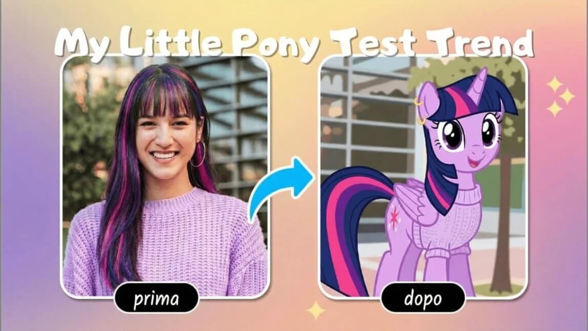 Crea personaggi Pony personalizzati con YouCam AI Text to Image