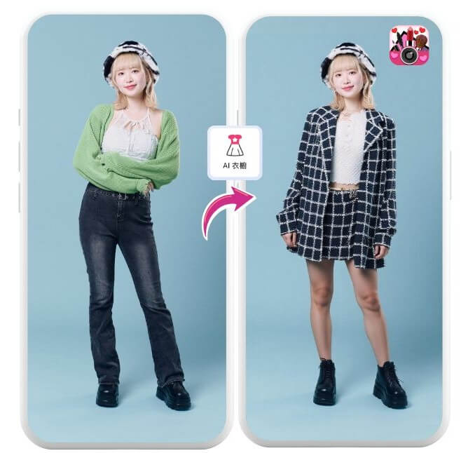 尾牙AI試穿