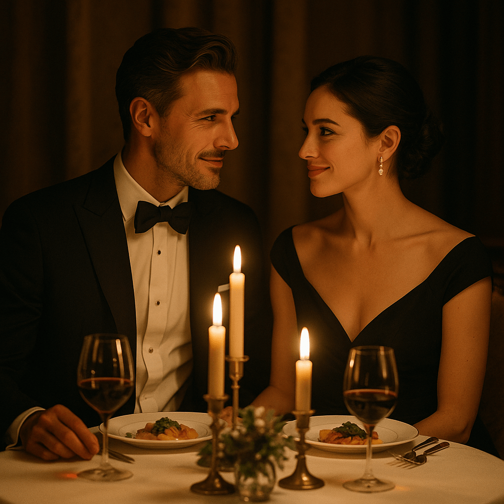 Try this couple photo prompt with your own image for truly memorable couple photo.