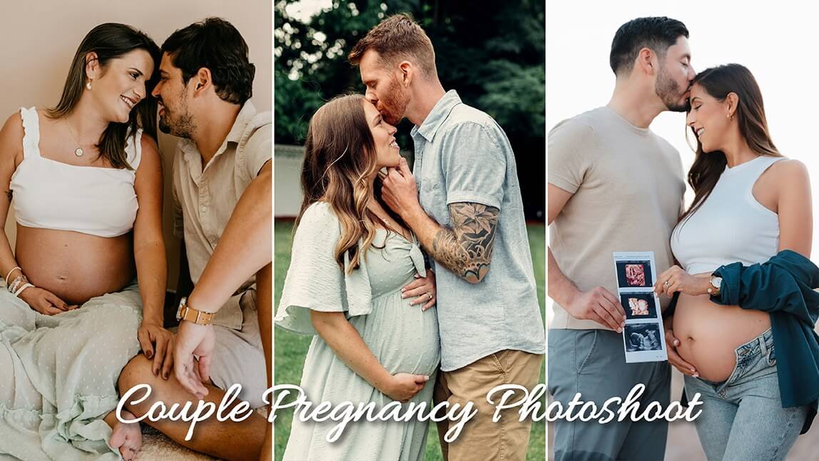 Couple Pregnancy Photoshoot: Make Every Shot Shine with AI