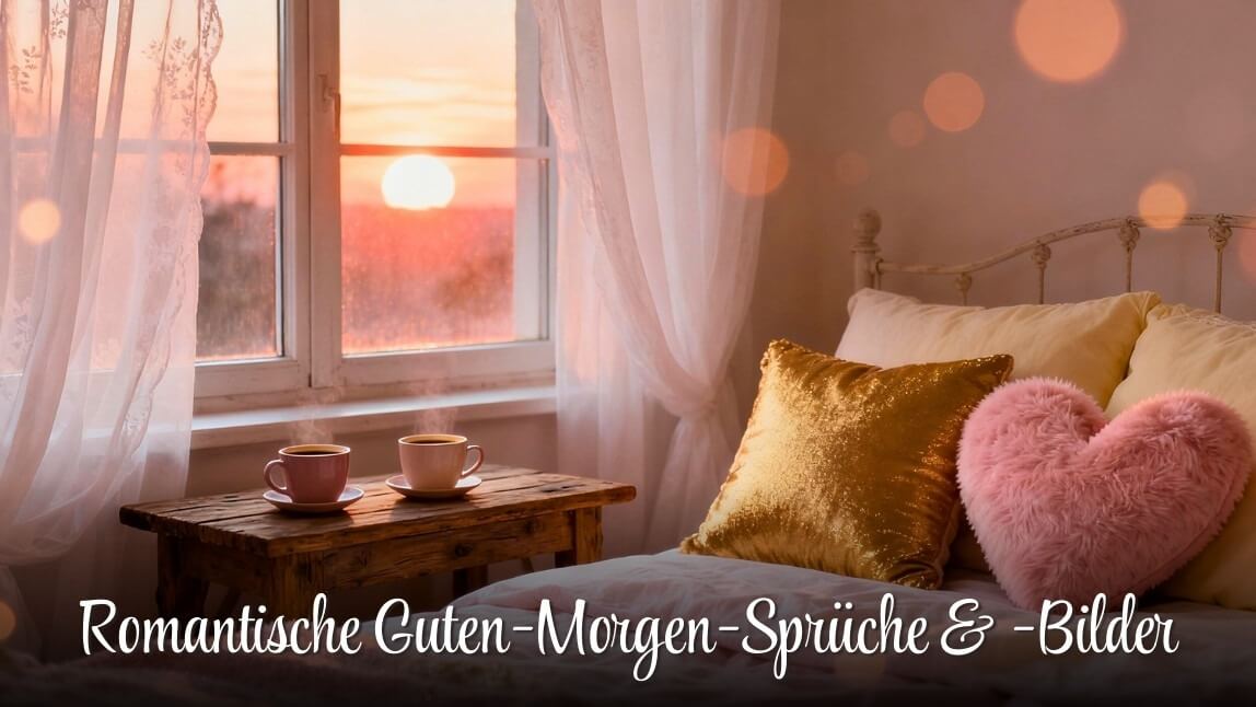 Romantische Guten-Morgen-Sprüche als Bilder erstellen