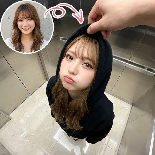 流行りの捕獲されたAI画像