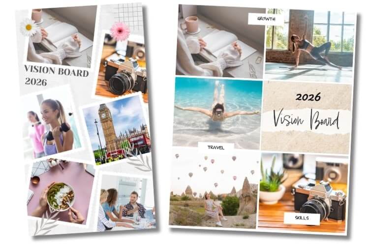 アプリで作れる2026年のビジョンボード