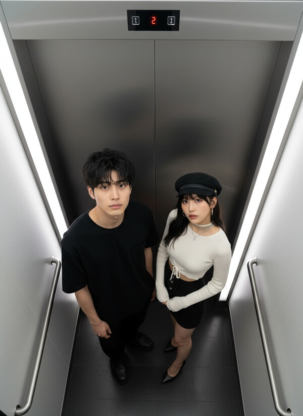 AIエレベーターフォトの完成