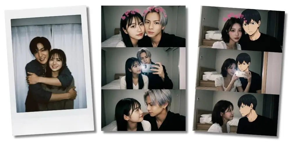 AIで推しや芸能人とのツーショットが作れるおすすめアプリ！合成写真の作り方も紹介