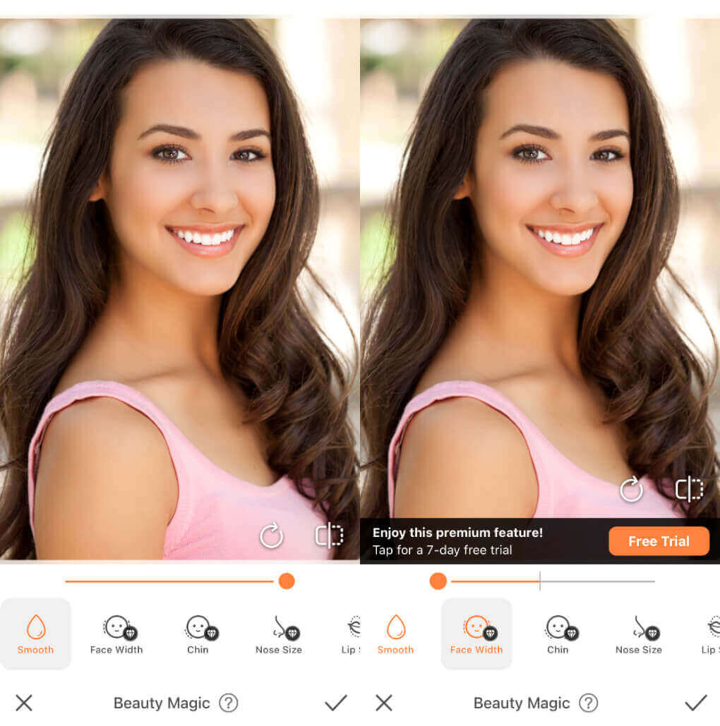 Best Face Editing App: AirBrush