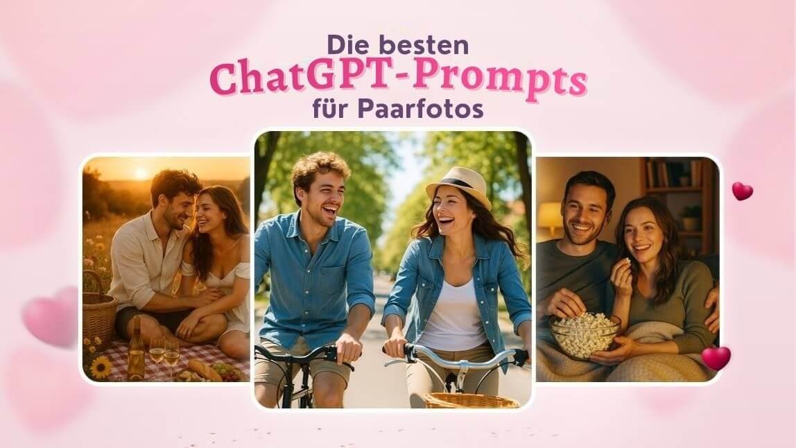 20 ChatGPT-Prompts für Paarfotos, die du jetzt ausprobieren kannst