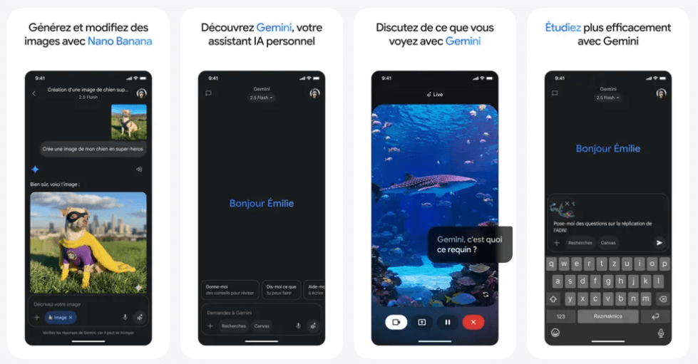applis iphone 2026 : gemini
