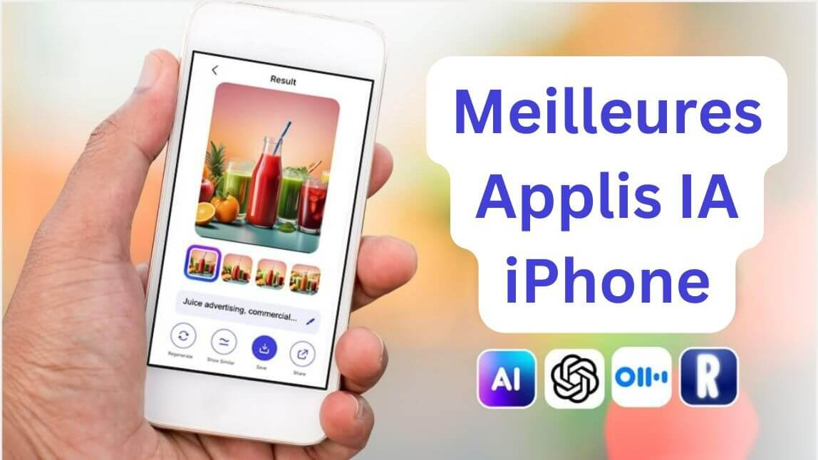 8 Meilleures applications intelligence artificielle pour iPhone en 2026