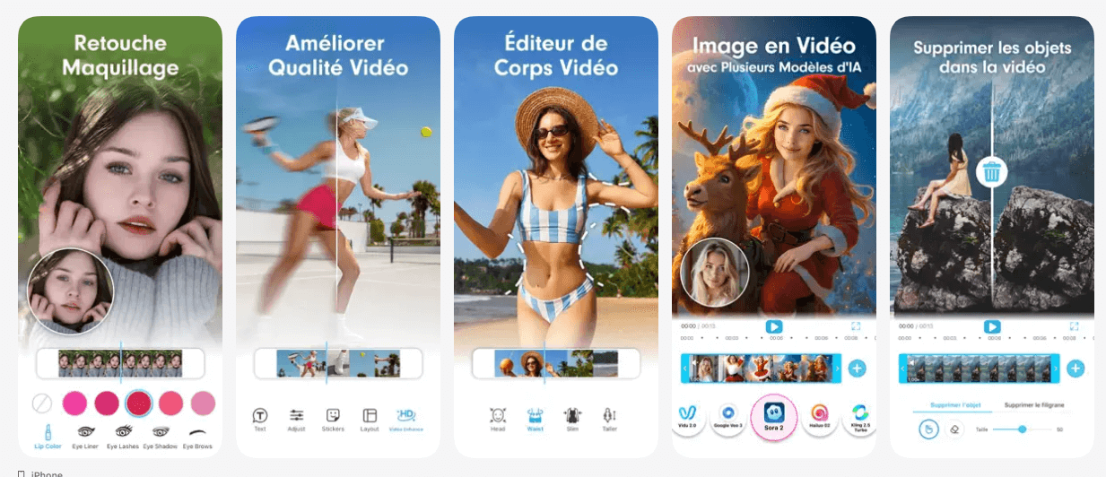 YouCam Video : meilleure application montage video 2026
