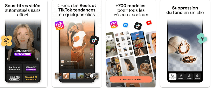 Mojo application montage vidéo