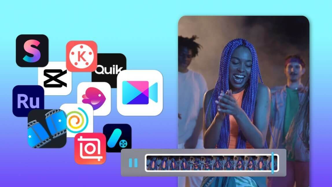 12 applications gratuites de montage vidéo pour iPhone et Android en 2026