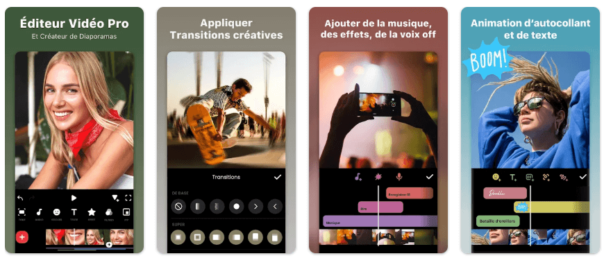 inshot : application montage vidéo