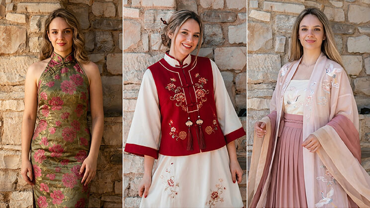 Discover your perfect Chinese New Year attire for any occasion.