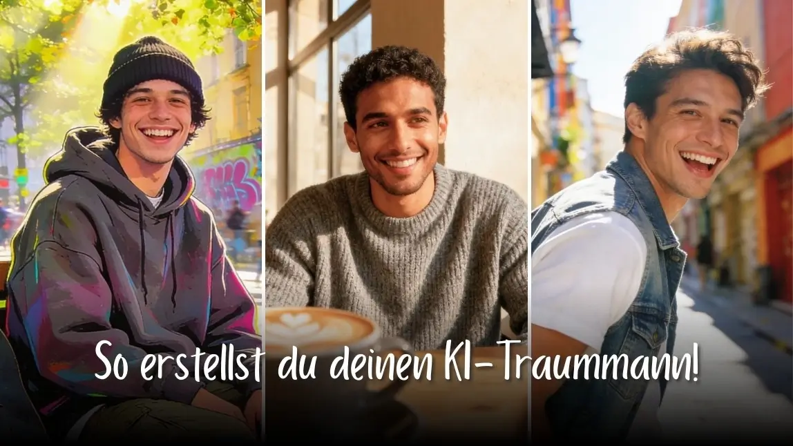 Wie sieht mein Traummann aus? Bild mit ChatGPT-Alternative