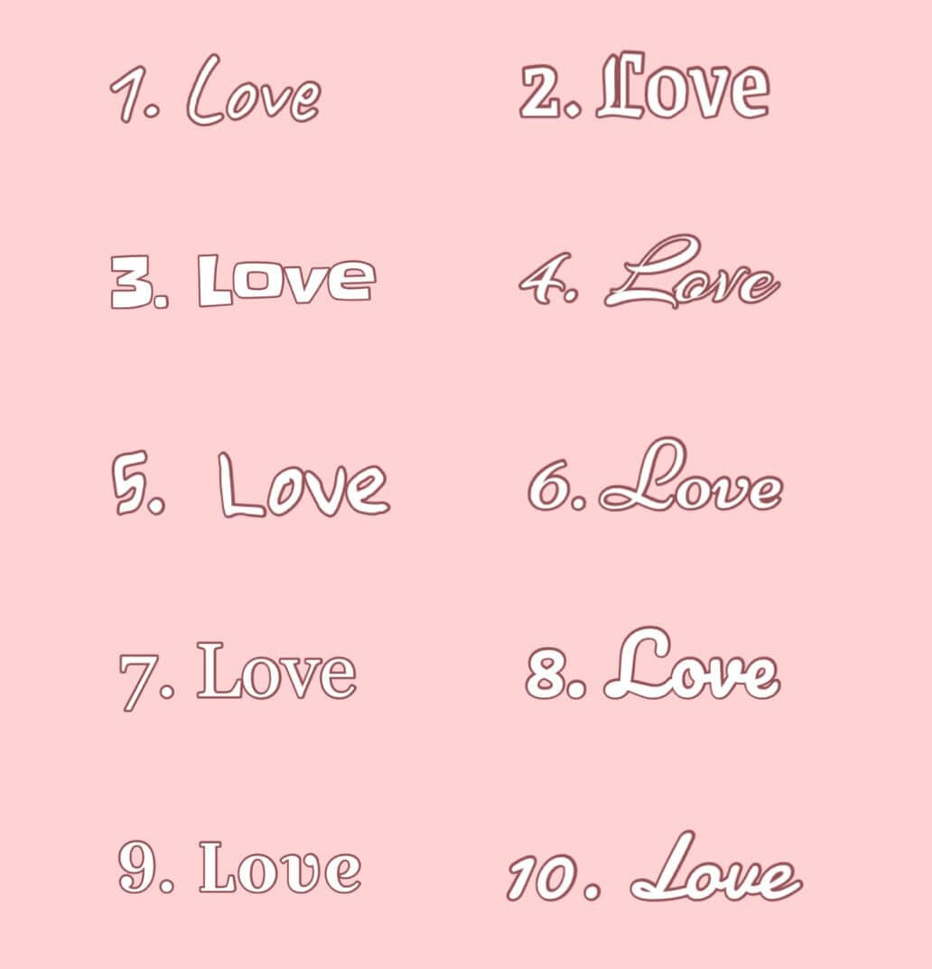 おすすめの英語フォント１０選