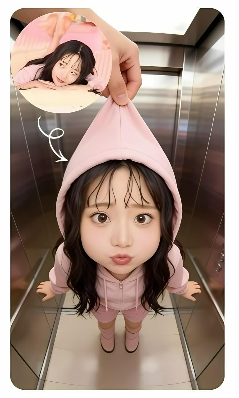 AI 抓帽跑小人特效 AI 抓帽跑小人特效