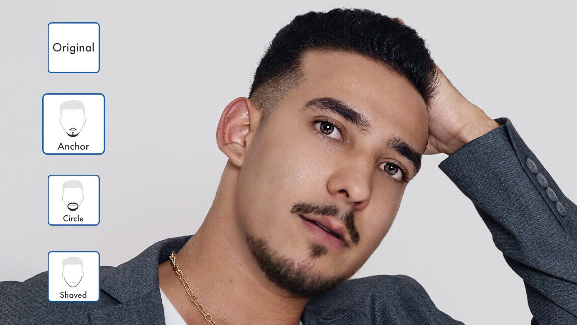No-Beard-Filter: Wie sehe ich ohne Bart aus?