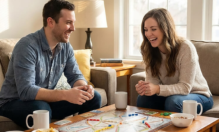 This date idea is lighthearted, competitive, and full of laughs.