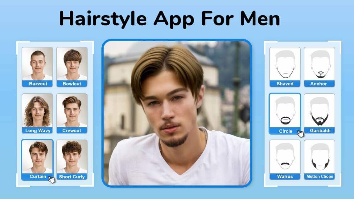 Find the Perfect Hairstyle for Men with the Best Hairstyle App