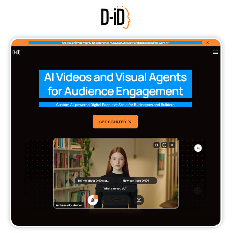 D-iD AI Avatar