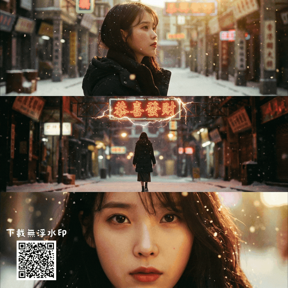 港風網美過年擺拍 2026過年圖案,馬年圖案,馬年祝福圖,馬年賀卡