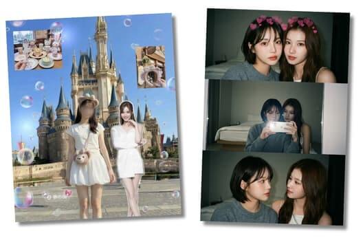 かわいい推し活画像加工