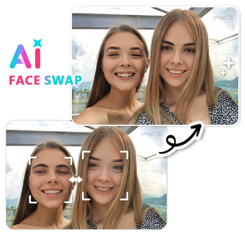 Swap faces in photos in seconds with YouCam Perfect's AI Face Swap. YouCam Perfect's Face Swap tool is a great alternative to Snapchat.