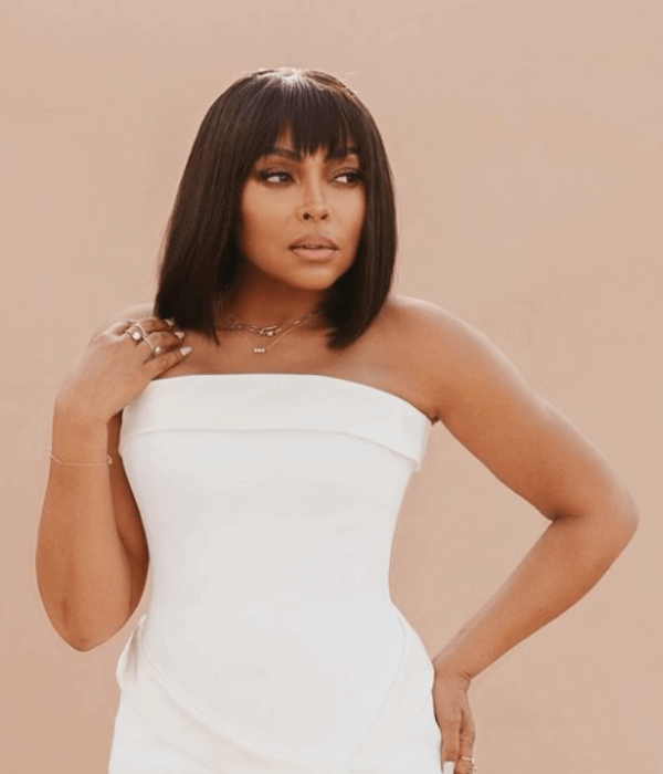 Taraji P. Henson with a Straight Long Bob