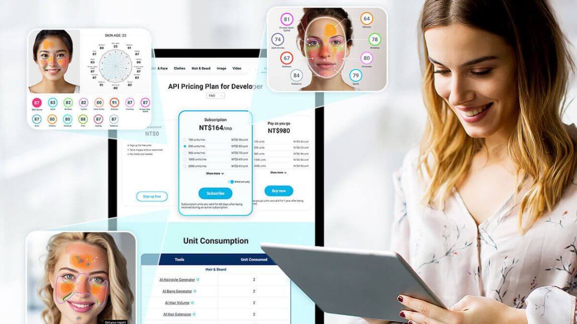 단순하고 명확한 피부 분석 API 작동 프로세스