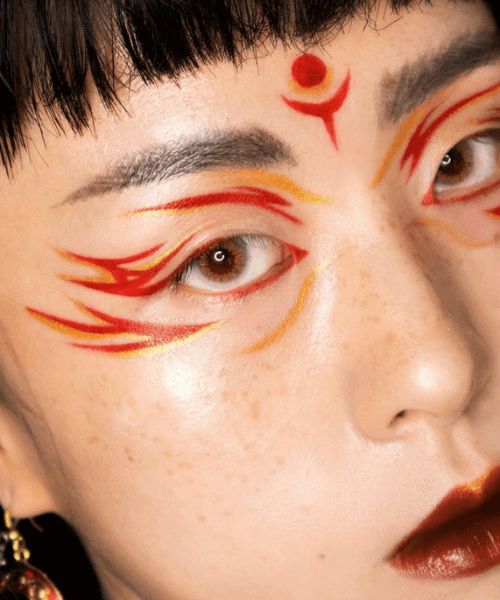 Lunar New Year Makeup Look