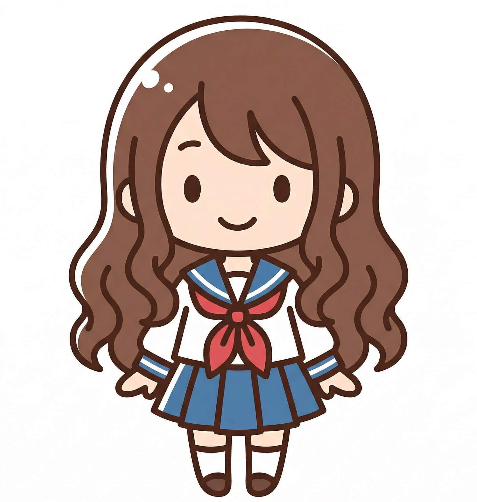 女の子のゆるキャラ