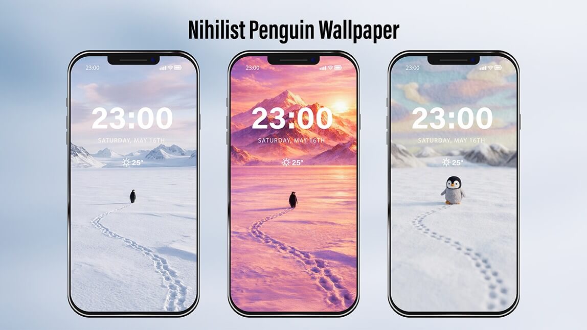 Nihilist Penguin Wallpaper: Meaning, Viral Origins, and How to Make Your Own