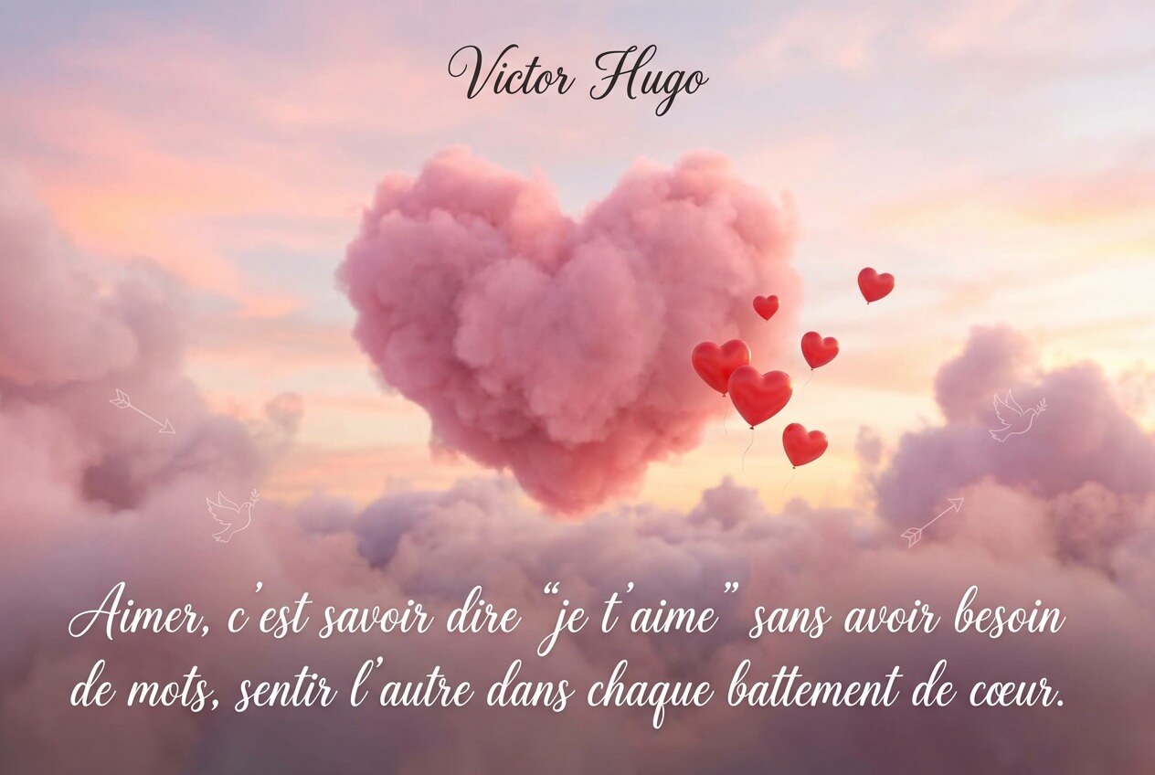 Texte en image, citation couple amour victor hugo Texte en image, citation couple amour victor hugo
