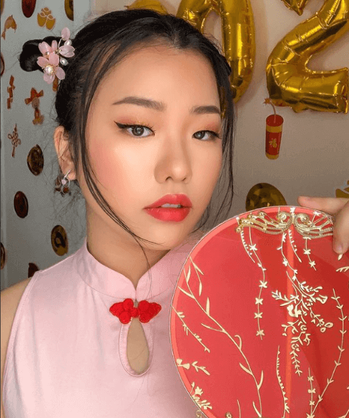 Lunar New Year Makeup Look