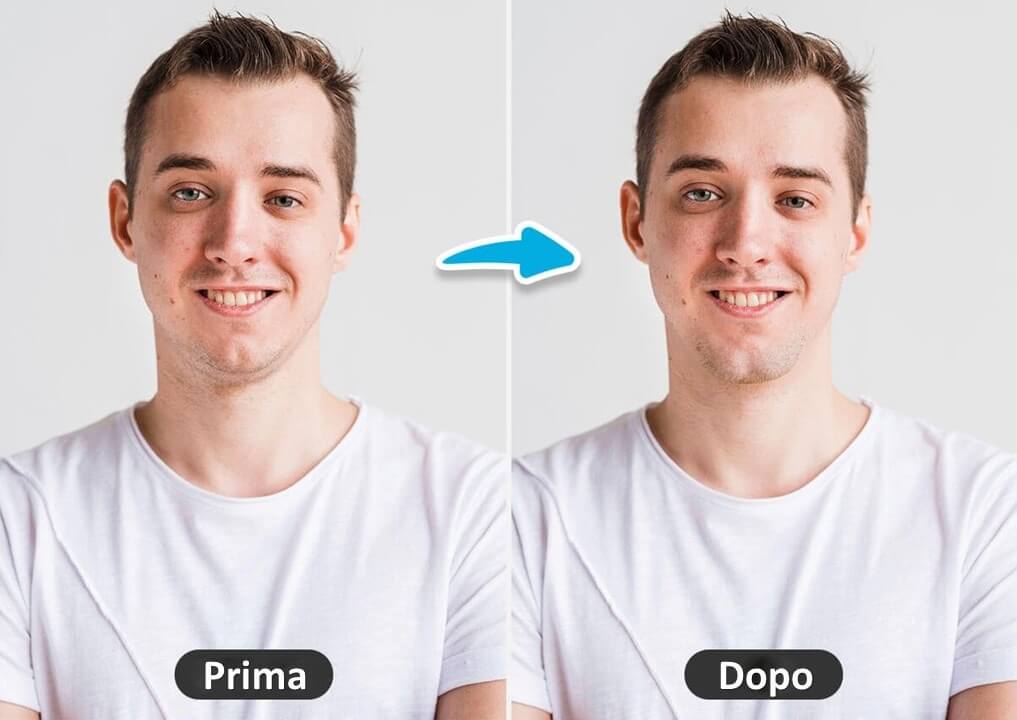Editor Foto di YouCam Online: Come Eliminare il Doppio Mento nelle Foto