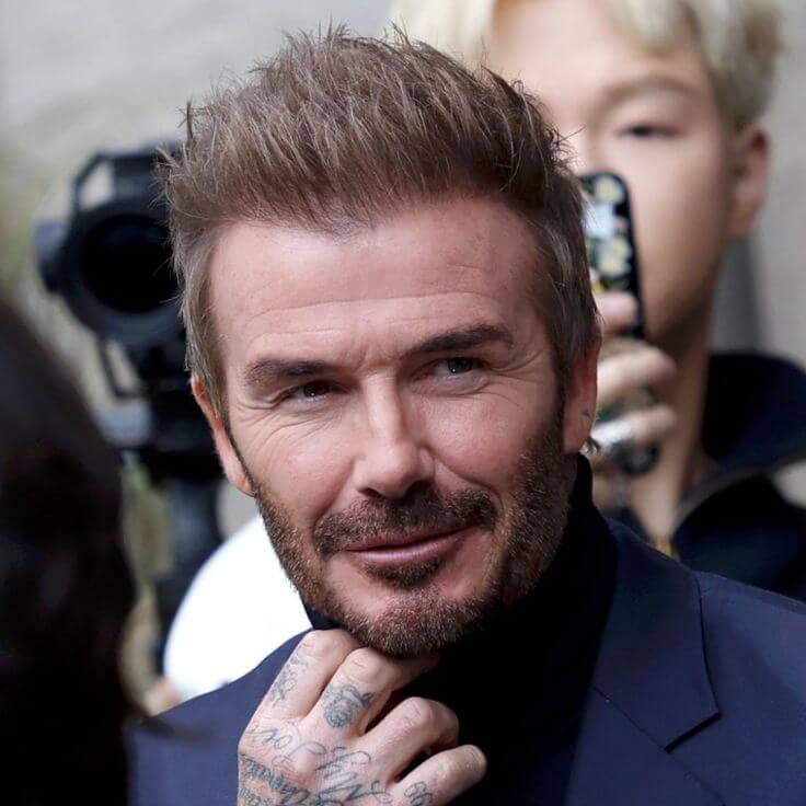 Textured Quiff for men over 50