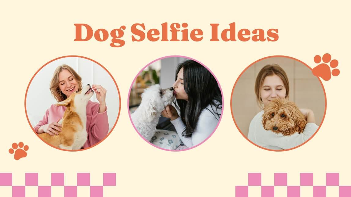 Dog and Owner Photo & Selfie Ideas