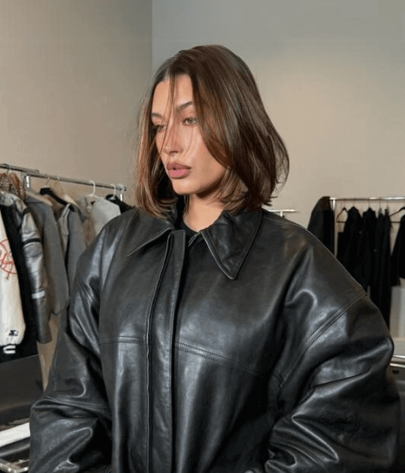 Короткие стрижки для женщин: удлиненное каре Хейли Бибер