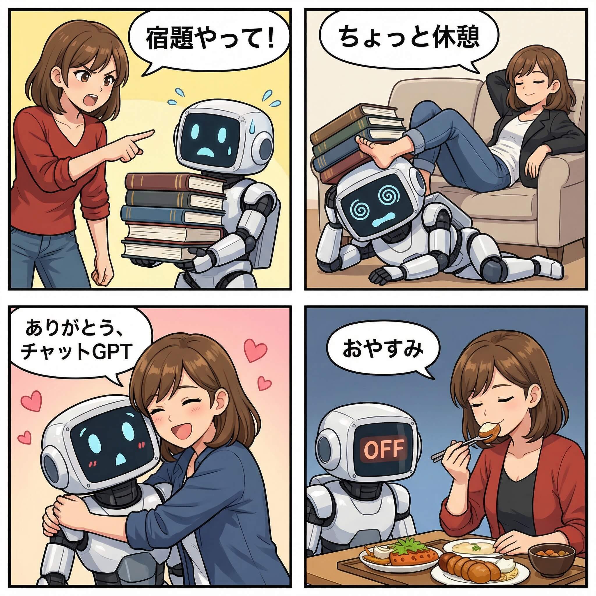 カラーマンガ風アレンジ画像