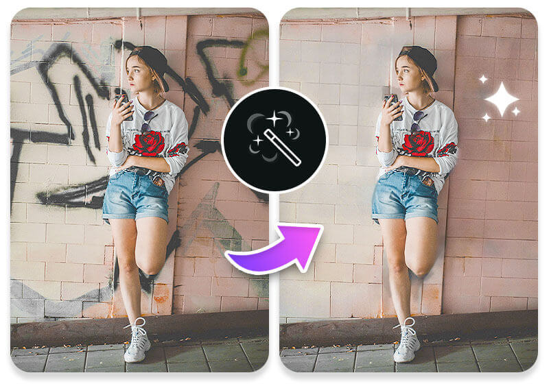 How to remove objects from pictures
