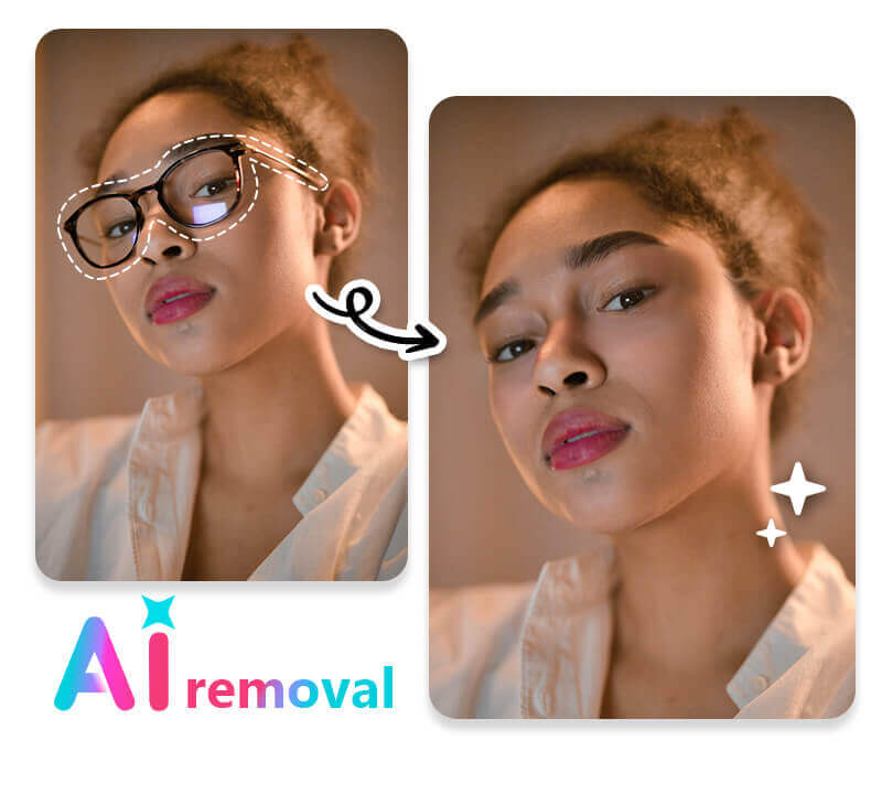 How to remove something from a photo