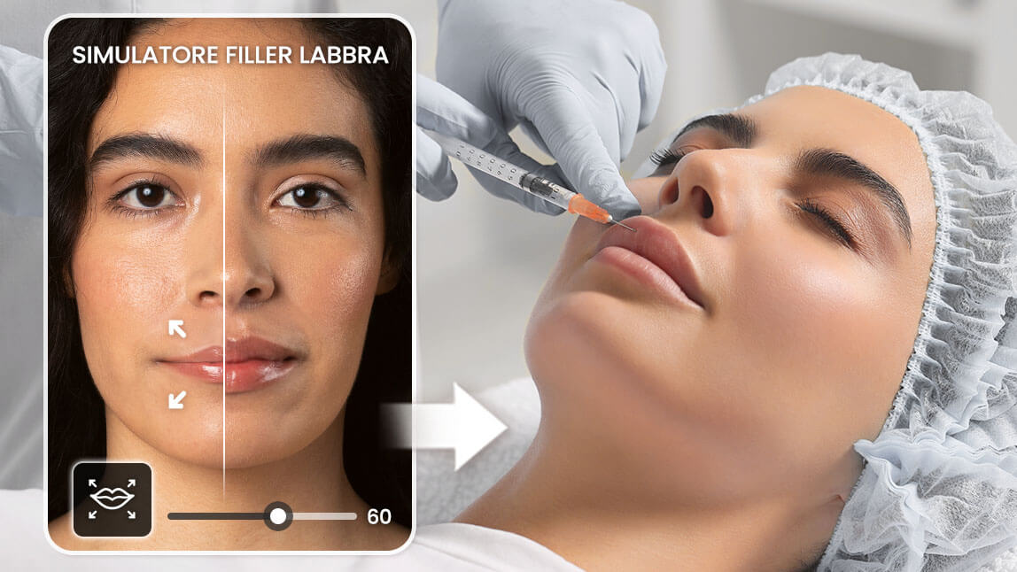 Labbra Con Filler Prima e Dopo: Anteprima Trattamento Viso