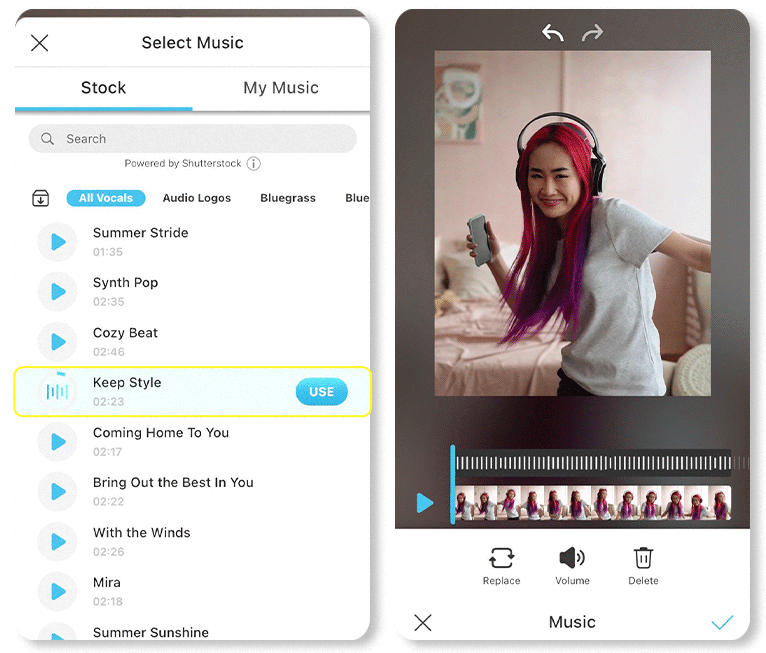 Aggiungi Canzoni d'Amore al Video di San Valentino 2026
