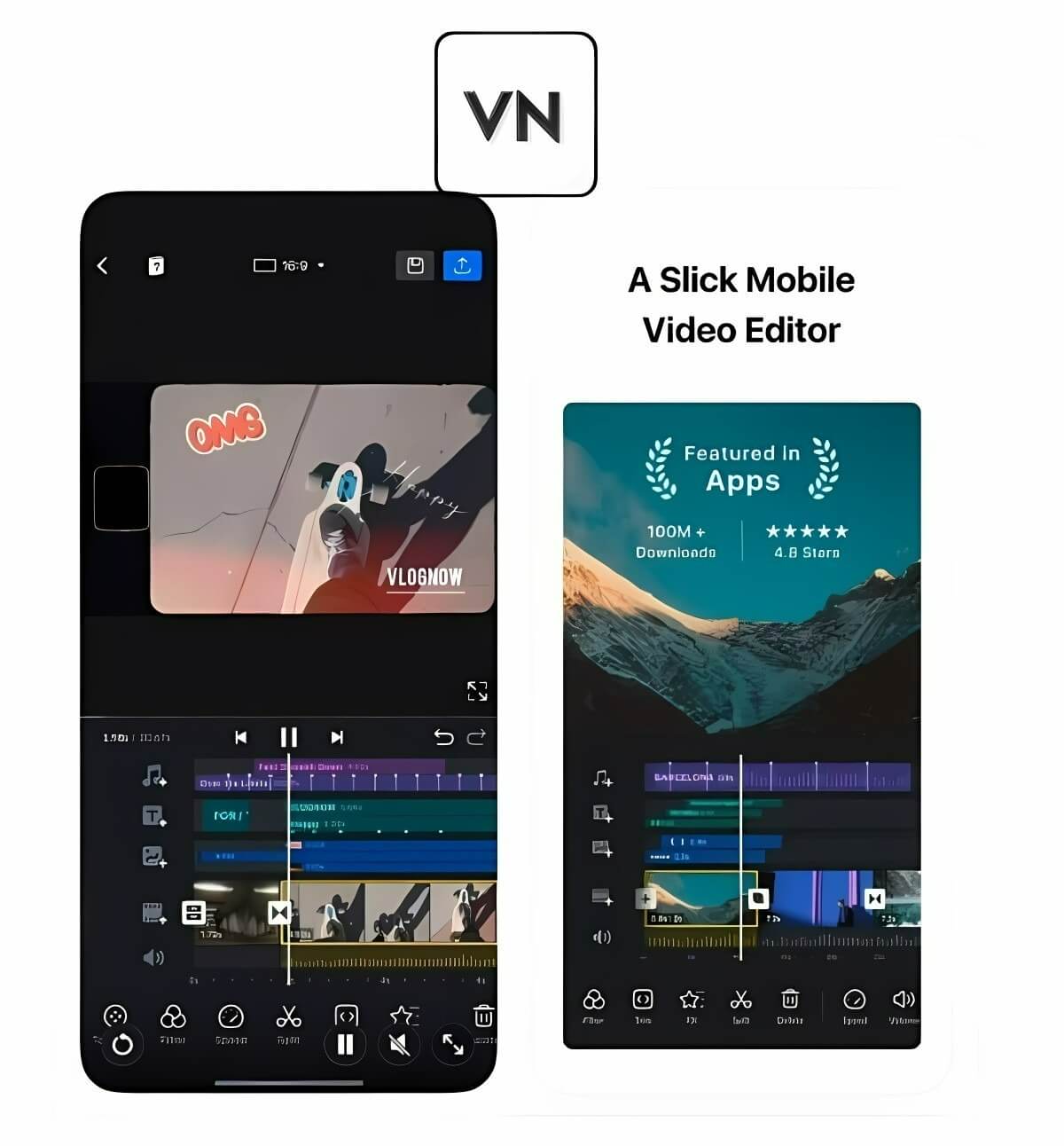 IG reels 剪片 App-VN Video Editor