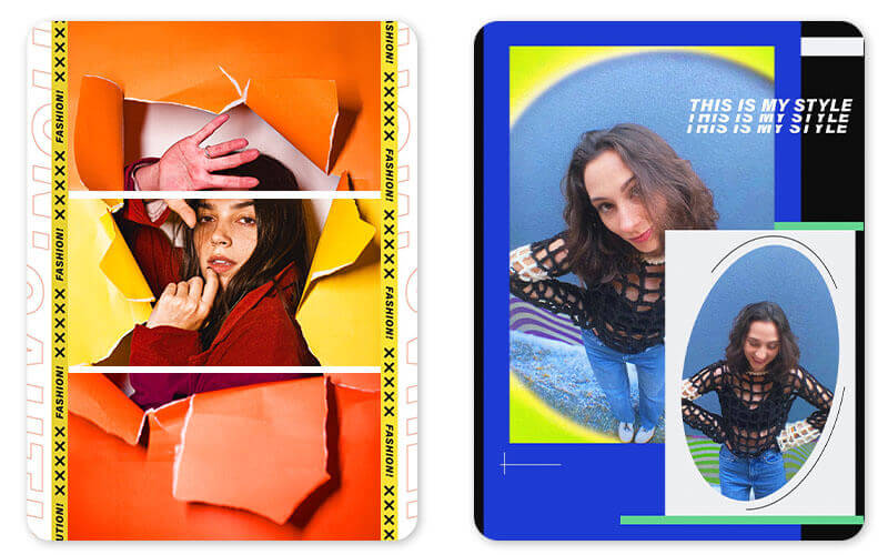 Get free cool collages from the best collage app, YouCam Perfect