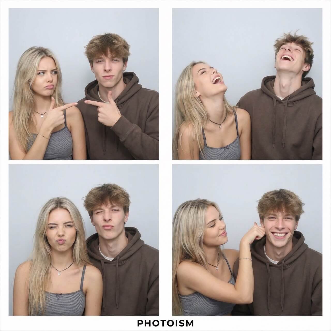 Korean Photoism-Style Group Photobooth Prompt